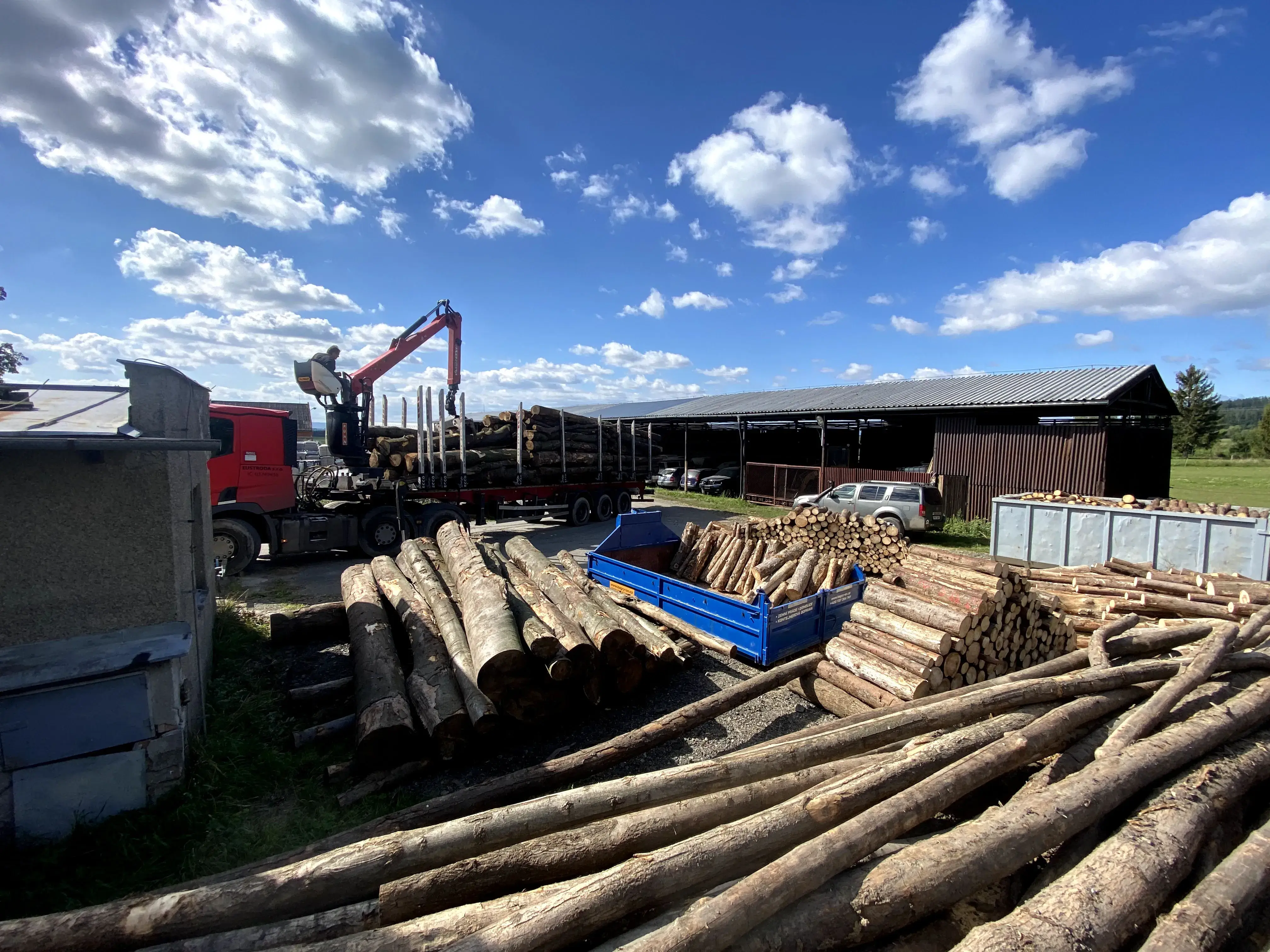 Olomouc - prodej dřeva