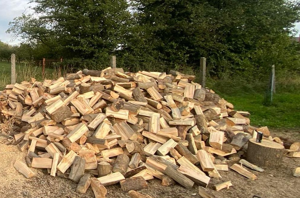 Tvrdé palivové dřevo - polena sypané BUK